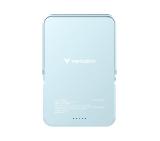 Verbatim Charge 'n' Go Power Bank with Stand Magnetic Wireless 10000mAh Blue