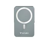 Verbatim Charge 'n' Go Power Bank with Stand Magnetic Wireless 10000mAh Grey