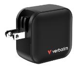 Verbatim Mini GaN Charger 70W 3 Port US plug with EU and UK adaptors