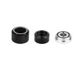 Thermaltake Pacific SF Hard Tube 16mm OD Compression Silver Black