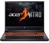 Acer Nitro 16, ANV16-71-76BW, Intel Core i7-14650HX (up to 5.2GHz, 30MB), 16" FHD IPS up to 165Hz SlimBezel, 16GB DDR5 (1 slot free), 512GB PCIe NVMe SSD, GeForce RTX 4050 6GB GDDR6, Wi-Fi 6 AX201+BT5.1, Killer E2650, HD Cam, KB Backlight, No OS, Black