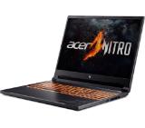 Acer Nitro 16, ANV16-71-76BW, Intel Core i7-14650HX (up to 5.2GHz, 30MB), 16" FHD IPS up to 165Hz SlimBezel, 16GB DDR5 (1 slot free), 512GB PCIe NVMe SSD, GeForce RTX 4050 6GB GDDR6, Wi-Fi 6 AX201+BT5.1, Killer E2650, HD Cam, KB Backlight, No OS, Black