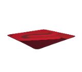 BenQ ZOWIE G-SR-SE ZC05 ROUGE II Large 470x390 mm, Gaming Mouse Pad for Esports, Cloth surface, Rubber Base Softness Medium, Thickness 3.5 mm, Smooth glide feel with steady control, Non-stitched edges, Anti-slip base, Uniform high-density rubber base w/m