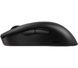 BenQ ZOWIE U2 Wireless Mouse For Esports, Size M, 60g, up to 1000 Hz, up to 3200 DPI, Symmetrical design, Inward-curved on both sides for agility during multi-angle movement, Wireless design w/enhanced receiver, Driverless, plug and play