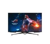 Asus ROG Swift OLED PG48UQ gaming monitor, 47.5'' 4K, OLED, 138Hz (overclocked), 0.1 ms (GTG), G-SYNC compatible, anti-glare micro-texture coating, custom heatsink, uniform brightness, 98% DCI-P3, true 10-bit, HDMI 2.1, DisplayPort 1.4, Black