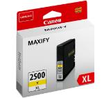 Canon PGI-2500XL Y + Canon Plus Glossy II PP-201, 10x15 cm, 100 sheets
