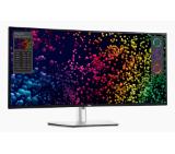 Dell U4025QW, 39.7" 5K UtraSharp Curved WUHD (5120x2160), AG, IPS, 21:9, 5ms, 1000:1, 600 cd/m2, DCI-P3 99%, HDMI, DP, HDR600, USB Hub, Thunderbolt 4/USB-C, USB 3.2, RJ45, Speacers, PbP,  Height Adjustable, Swivel, Tilt, Black