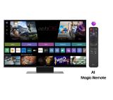 LG 50QNED86A3C, 50" 4K QNED HDR Smart TV, 3840x2160, 60Hz Native (VRR 144Hz), DVB-T2/C/S2, Alpha 7 AI Processor, HDR 10 PRO, webOS 25 ThinQ, 4K Upscaling, WiFi 5, Dolby Vision, Bluetooth 5.1, AirPlay 2, LAN, CI, HDMI, SPDIF, Stand
