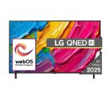 LG 55QNED80A3A, 55" 4K QNED HDR Smart TV, 3840x2160, DVB-T2/C/S2, Alpha 7 AI Processor, HDR10 / HLG, webOS 25 ThinQ, VRR / ALLM / HGiG, 4K Upscaling, WiFi 5, Voice Controll, Bluetooth 5.1, AirPlay 2, LAN, CI, HDMI, SPDIF, Google Cast, 2 pole Stand