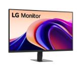 LG 27U631A-B, 27" QHD LED AG, IPS, 100Hz, 5ms, 250 cd/m2, 1000:1, QHD (2560 x 1440), sRGB 99% , HDR 10, USB-C (PD 15W), HDMI, LG Switch, Dynamic Action Sync, Reader mode, Headphone out, Tilt, Black
