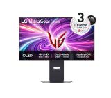 LG 32GS95UV-B, 31.5" 4K UHD OLED Dual-Mode, 0.03ms (GtG), UHD (3840x 2160), 4K 240Hz, FHD 480Hz, 1500000:1, 450 cd/m2, 1000:1, DCI-P3 98%, AMD FreeSync, NVIDIA G-Sync, DTS, Speacer 7Wx2, VRR, HDR 400, USB Down/Up-stream, HDMI, DisplayPort, Tilt, Height,