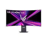 LG 45GX950A-B, 44.5" UltraGear curved 21:9, 0.03ms, Dual QHD 5K (5120x1440), WUHD 165Hz/ WFHD Dual Mode 330Hz, USB Type-C, 275 cd/m2, 1500000:1, NVIDIA G-Sync, AMD FreeSYnc, USB Type-C 90W, HDR 400, HDMI, DisplayPort, Speacer, DTS, LG Switch, Tilt, Heigh