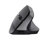 TRUST Bayo II Ergo Wireless Mouse, Black