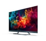 Sharp 50FQ5EG, 50" QLED  GOOGLE TV, 4K Ultra HD 144Hz Quantum Dot 3840x2160 Aluminium Slim Frameless, AQUOS AI, DVB-T/T2/C/S/S2, 500 NIT, Active Motion 1400, HARMAN/KARDON, HDR10, Dolby Atmos, Dolby Vision, DTS:X, Google Assistant, HDMI eARC, Mini Compos