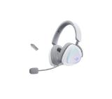 Asus ROG Delta II Wireless Gaming Headset ( BT, ROG SpeedNova 2.4GHz, 3.5mm, 50mm Titanium-Plated Drivers, 10mm Super-Wideband Mic, 110HR, DualFlow Audio, For PC, Switch, PS5, Xbox)- Moonlight White
