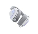 Asus ROG Delta II Wireless Gaming Headset ( BT, ROG SpeedNova 2.4GHz, 3.5mm, 50mm Titanium-Plated Drivers, 10mm Super-Wideband Mic, 110HR, DualFlow Audio, For PC, Switch, PS5, Xbox)- Moonlight White