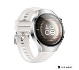 Huawei Watch 5, Soc-L19L, White + Huawei FreeBuds 6i White + Black Fluoroelastomer Strap