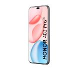 Honor 400 Pro Midnight Black , 6.7" 120Hz Amoled curved, 2800x1280, Qualcomm Snapdragon 8 Gen3 5G (1x3GHz+5x2.95GHz+2x 2GHz), 12GB, 512GB, 200+50+12MP/50MP, 5300mAh, FPT, BT, USB Type-C,Android 15, AI-powered MagicOS 9.0 + Honor Choice Earbuds Clip Black