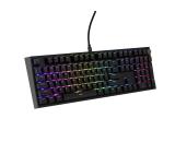 Genesis Mechanical Gaming Keyboard Thor 404 Black RGB Backlight Gateron Yellow Pro, US Layout