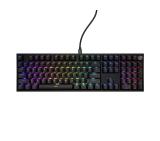 Genesis Mechanical Gaming Keyboard Thor 404 Black RGB Backlight Outemu Peach Silent, US Layout