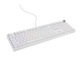 Genesis Mechanical Gaming Keyboard Thor 404 White RGB Backlight Gateron Peach Silent, US Layout