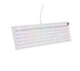 Genesis Mechanical Gaming Keyboard Thor 404 White RGB Backlight Gateron Peach Silent, US Layout
