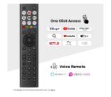 Hisense 50"A7Q, 4K Ultra HD 3840x2160, Quantum Dot, Light Sensor,HDR 10+, HLG, Dolby Vision, Dolby Atmos, Smart TV, Voice Control,2x10 W + 20 W ,WiFi 5GHz, WiFi Direct, BT, Anyview Cast, 3xHDMI, 2xUSB, LAN, DVB-T2/C/S2, Black