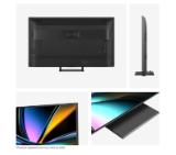 Hisense 65"U7Q Pro, 4K Ultra HD 3840x2160, ULED, FALD, Quantum Dot, 165Hz, IPS, HDR 10+, HLG, Dolby Vision IQ, Dolby Atmos, Smart TV, WiFi 5GHz, WiFi Direct, BT, Anyview Cast,light sensor,Solar Powered Remote, 4xHDMI, 2xUSB, LAN, CI+, DVB-T2/C/S2, Black