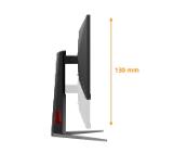 AOC 24G4HA, 23.8" IPS WLED, 1920x1080@200Hz, 1ms GtG, 0.5ms MPRT, 300cd m/2, 1000:1, 80M:1 DCR, Adaptive Sync, FlickerFree, Low Blue Light, 2Wx2, Tilt, Height Adjust, Pivot, Swivel, 2xHDMI, DP