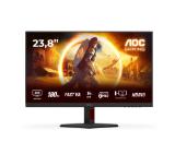 AOC Q24G4RE, 23.8" Fast IPS WLED, 2560x1440@180Hz, 1ms GtG, 0.5ms MPRT, 300cd m2, 1000:1, 80M:1 DCR, Adaptive Sync, FlickerFree, Low Blue Light, Tilt, HDMI, DP