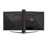 AOC CU34G4, 34" Curved 1500R VA WLED, 3440x1440@180Hz, 1ms GtG, 0.5ms MPRT, 300cd m/2, 2500:1, 80M:1 DCR, Adaptive Sync, FlickerFree, Low Blue Light, Tilt, Height Adjust, Swivel, 2xHDMI, DP