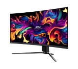 MSI MPG 341CQPX QD-OLED, 34.18", 0.03ms, 240Hz, 3440x1440(UWQHD), 21:9, CURVE 1800R, AR, FreeSync Premium Pro, CLEARMR 13000, HDR True Black 400, 1000 nits, 3000:1, DCR 150M:1, DP(1.4a), 2xHDMI 2.1, TypeC DP w/PD(98W), USB hub, Heigh Adj., Black, 8.8kg