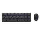Dell Pro Compact Silent Keyboard and Mouse - KM555 - US International (QWERTY)