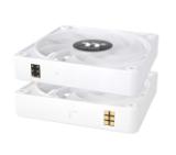 Thermaltake CT140 EX ARGB Sync PC Cooling Fan 3 Pack Magnetic Connect White