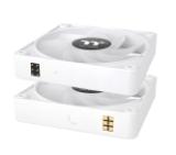 Thermaltake CT140 EX Reverse ARGB Sync PC Cooling Fan 3 Pack Magnetic Connect White
