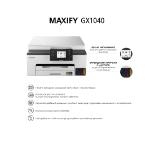 Canon MAXIFY GX1040 All-In-One, White&Black