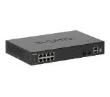 D-Link 8 Ports GE + 2 Ports 10G SFP+ Smart Managed Switch