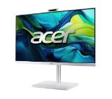 Acer Aspire C27-A, 27'' FHD IPS AiO 120Hz Intel Core i5-13420H (up to 4.60GHz, 12MB), 32GB DDR4 (2x16GB), 1TB SSD, no DVD, Intel UHD, HDMI, USB 3.2, USB 2.0, Type-C, RJ-45, WiFi 6E, Glan, SD reader, Ergo stand, Cam+mic, KBD& Mouse Wireless, NO OS, White