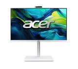 Acer Aspire C24-A, 23.8'' FHD IPS AiO 120Hz Intel Core i5-13420H (up to 4.60GHz, 12MB), 16GB DDR4 (1 slot free), 1TB SSD, no DVD, Intel UHD, HDMI, USB 3.2, USB 2.0, Type-C, RJ-45, WiFi 6E, Glan, SD reader, Ergo stand, Cam+mic., KBD& Mouse, NO OS, White