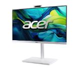 Acer Aspire C24-A, 23.8'' FHD IPS AiO 120Hz Intel Core i5-13420H (up to 4.60GHz, 12MB), 16GB DDR4 (1 slot free), 1TB SSD, no DVD, Intel UHD, HDMI, USB 3.2, USB 2.0, Type-C, RJ-45, WiFi 6E, Glan, SD reader, Ergo stand, Cam+mic., KBD& Mouse, NO OS, White
