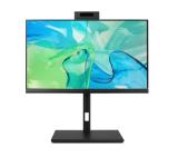 Acer Veriton VZ4724GT, AiO 23.8’’ FHD IPS, Intel Core i5-14400 (up to 4.70GHz, 20MB), 16GB DDR5, 1024GB SSD + (M2 slot free), Intel UHD Graphics,  GLAN & TPM 2.0, COM (Serial) port,  135W AC, IR cam Shutter, WLAN ax & BT,  Kbd & Mouse USB, Ergo Stand, no