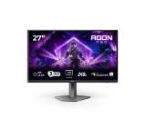 AOC AG276UZD, 26.5" QD-OLED, 3840x2160@240Hz, 0.03ms GtG, 1000cd m/2, 1.500.000:1, 80M:1 DCR, Adaptive Sync, FlickerFree, LowBlue Mode, 5Wx2, Tilt, Height Adjust, Pivot, Swivel, 2xHDMI, DP, USB hub, KVM