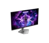 AOC AG276UZD, 26.5" QD-OLED, 3840x2160@240Hz, 0.03ms GtG, 1000cd m/2, 1.500.000:1, 80M:1 DCR, Adaptive Sync, FlickerFree, LowBlue Mode, 5Wx2, Tilt, Height Adjust, Pivot, Swivel, 2xHDMI, DP, USB hub, KVM