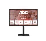 AOC 24E4U, 23.8" IPS WLED, 1920x1080@120Hz, 4ms GtG, 300cd m/2, 1500:1, 20M:1 DCR, Adaptive Sync, FlickerFree, Anti Blue Light, 2Wx2, Tilt, Height Adjust, Pivot, Swivel, D-SUB, HDMI, USB Hub