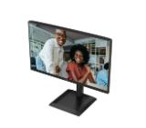 AOC 24E4U, 23.8" IPS WLED, 1920x1080@120Hz, 4ms GtG, 300cd m/2, 1500:1, 20M:1 DCR, Adaptive Sync, FlickerFree, Anti Blue Light, 2Wx2, Tilt, Height Adjust, Pivot, Swivel, D-SUB, HDMI, USB Hub