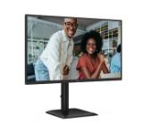 AOC 27E4U, 27" IPS WLED, 1920x1080@120Hz, 4ms GtG, 300cd m/2, 1500:1, 20M:1 DCR, Adaptive Sync, FlickerFree, Anti Blue Light, 2Wx2, Tilt, Height Adjust, Pivot, Swivel, D-SUB, HDMI, USB Hub