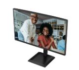 AOC 27E4U, 27" IPS WLED, 1920x1080@120Hz, 4ms GtG, 300cd m/2, 1500:1, 20M:1 DCR, Adaptive Sync, FlickerFree, Anti Blue Light, 2Wx2, Tilt, Height Adjust, Pivot, Swivel, D-SUB, HDMI, USB Hub