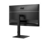 AOC 27E4U, 27" IPS WLED, 1920x1080@120Hz, 4ms GtG, 300cd m/2, 1500:1, 20M:1 DCR, Adaptive Sync, FlickerFree, Anti Blue Light, 2Wx2, Tilt, Height Adjust, Pivot, Swivel, D-SUB, HDMI, USB Hub