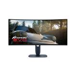 Dell Alienware AW3425DW , 34.2" CURVED QD-OLED 21:9 ,0.03ms GTG, WQHD (3440x1440), 240Hz, 1,500,000:1, 1000cd/m2, NVIDIA G-SYNC Compatible, AMD FreeSync Premium, HDR 400, 99.30% DCI-P3, HDMI, DP, USB, PIP, PBP, Height Adjustable, Swivel, Tilt, Black