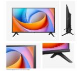Hisense 40" A4Q, Full HD 1920x1080, DLED, HDR, HLG, DTS HD, Smart TV, WiFi, WiFi Direct, 2xHDMI, 2xUSB, LAN, CI+, DVB-T2/C/S2, Black